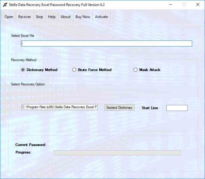 Excel File Password Remover