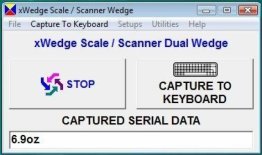 xWedge Weight Scale and Scanner Software