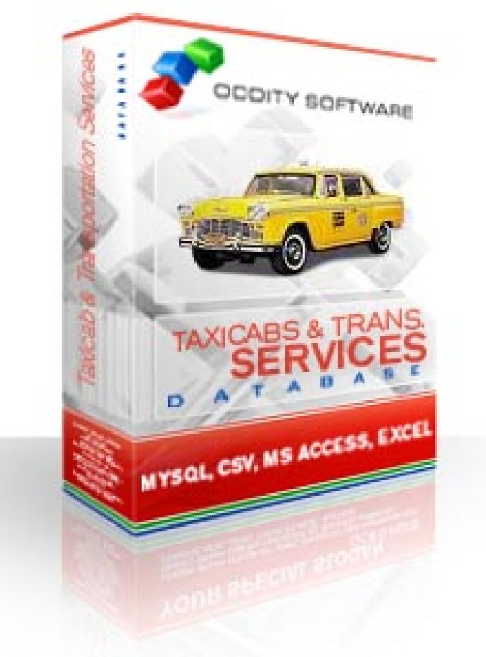 Taxicabs & Transportation Services Database
