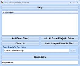 Excel Add Hyperlinks Software