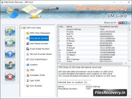 SIM Card Recovery Tool