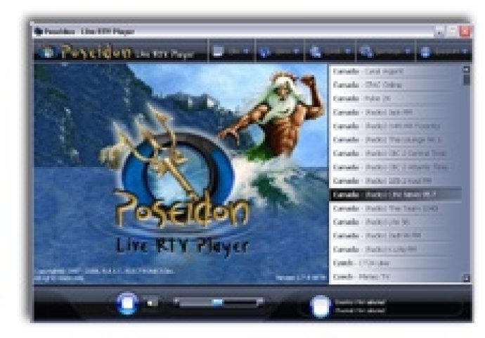 Poseidon - Live RTV Player