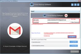 Aryson Gmail Backup Software