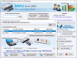 Bulk SMS Software for USB Modems