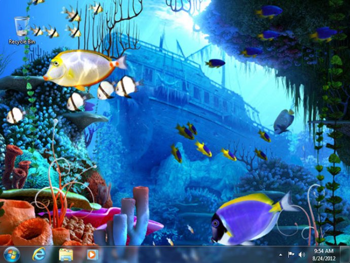 Coral Reef 3D Screensaver