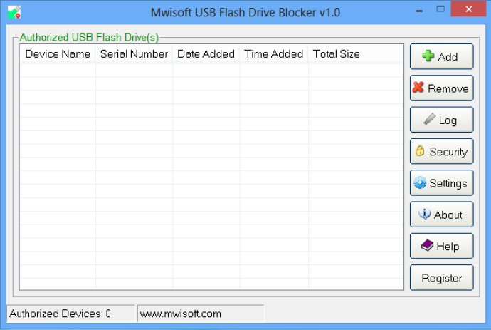 Mwisoft USB Flash Drive Blocker