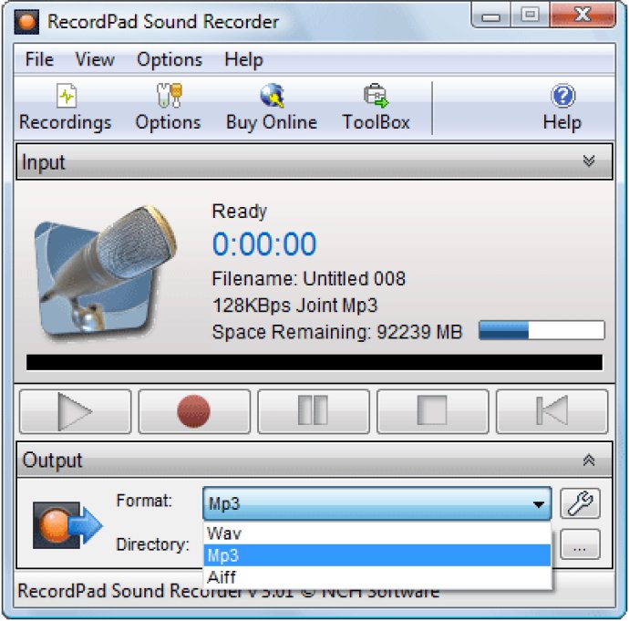 RecordPad Sound Recorder Free