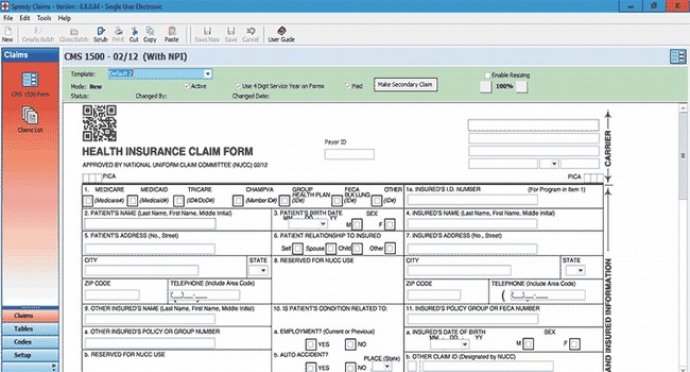 Speedy Claims CMS-1500