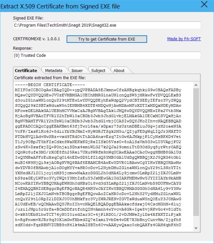 CertFromExe