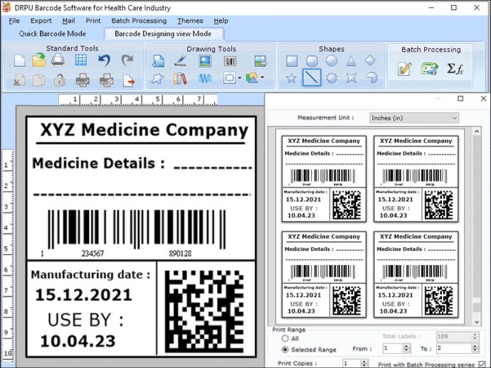 Labeling Software for Medical Devices