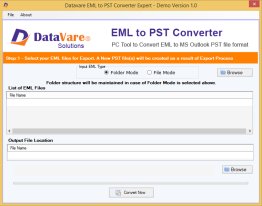 Toolsbaer EML a PST Conversión