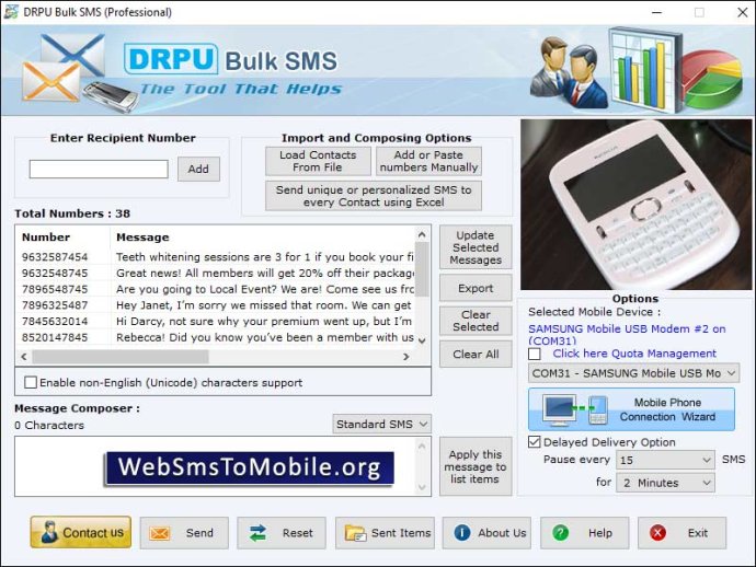 Web SMS to Mobile GSM Web SMS to Mobile GSM