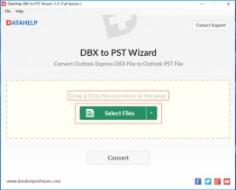 OutlookWare DBX to PST Conversion Tool