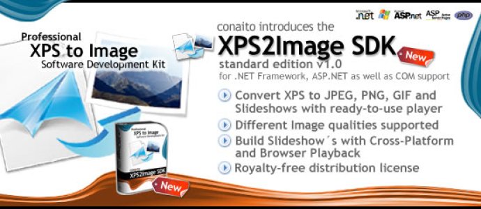 XPS2Image SDK for .NET and COM