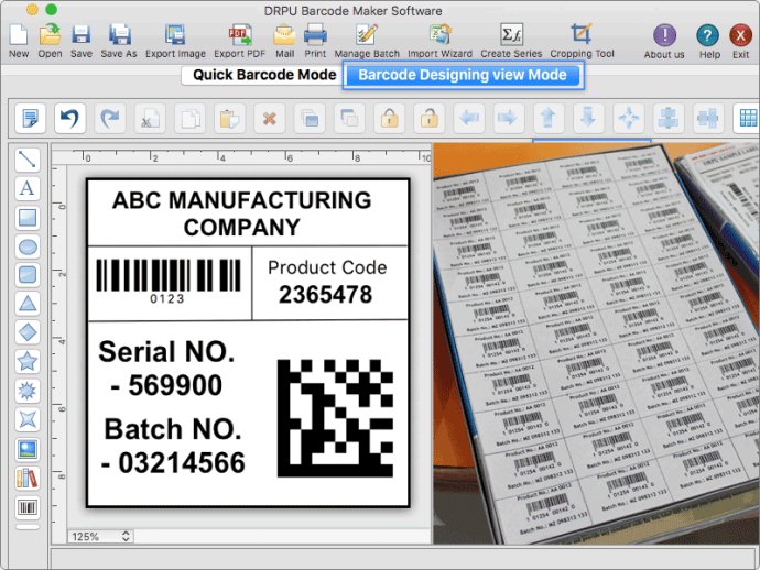 Mac OS Bulk Label Designing Software