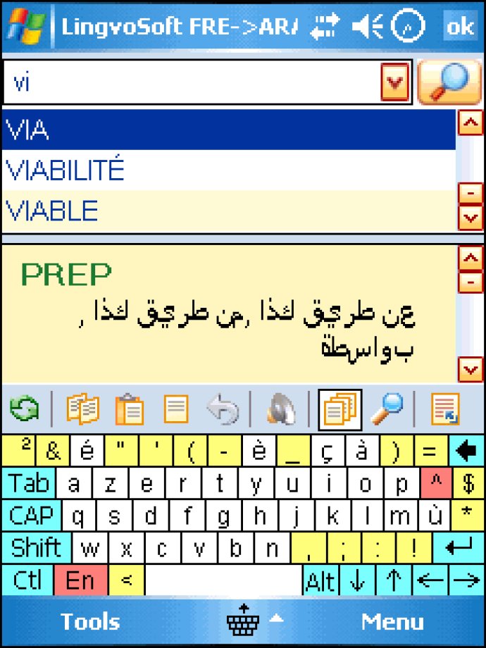 LingvoSoft Dictionary 2009 French <-> Arabic