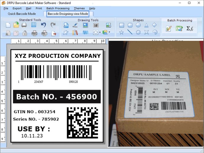 Excel Barcode Label Maker Software
