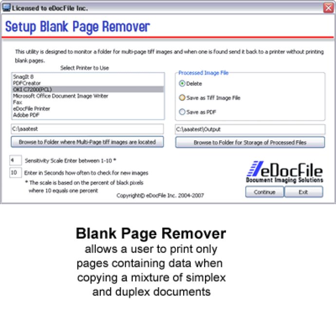 Blank Page Remover