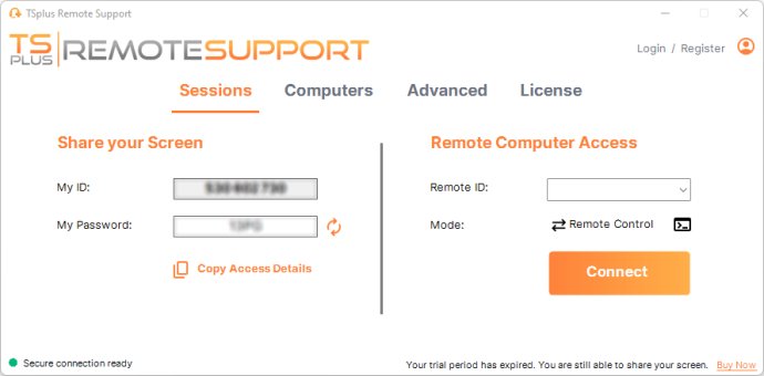 TSplus Remote Support