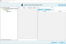 Sysinfo Opera Mail Backup Tool