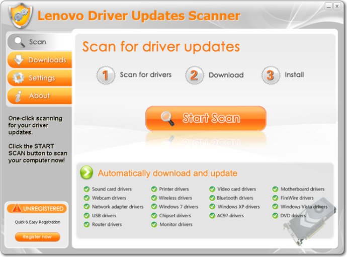 Lenovo Driver Updates Scanner
