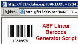 ASP Linear Barcode Generator Script