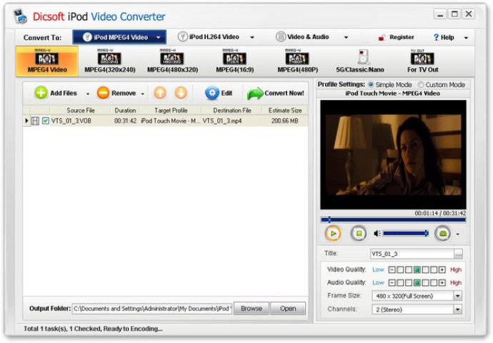 Dicsoft iPod Video Converter