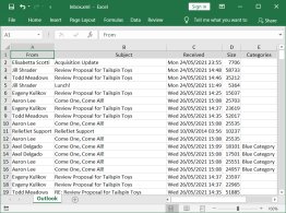 ReliefJet Quick Reports for Outlook