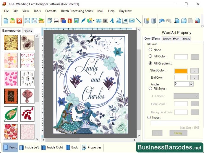 Custom Wedding Card Maker Software