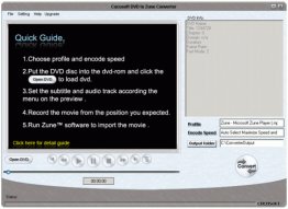 ÄŠucusoft DVD to Zune Converter
