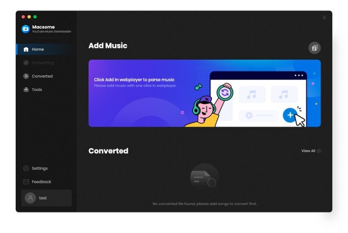 Macsome YouTube Music Downloader for Mac Macsome YouTube Music Downloader for Mac