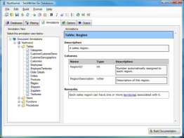 Adivo TechWriter for Databases