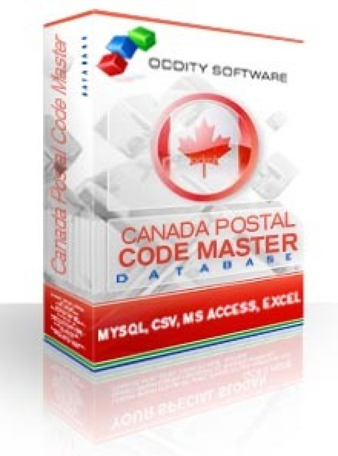 Canada Postal Code Master Database Canada Postal Code Master Database