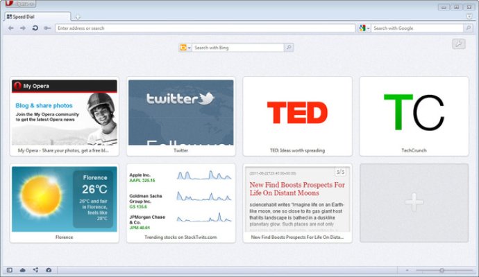Opera web browser for Windows