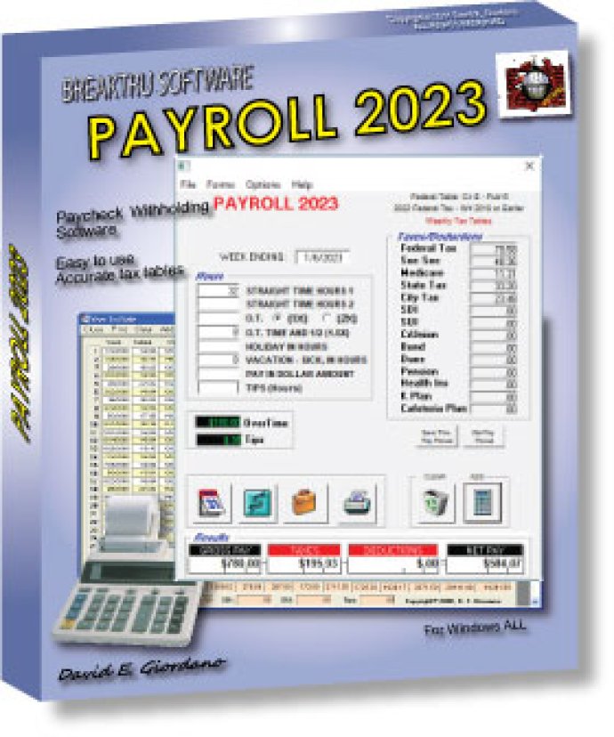 Breaktru Payroll 2019
