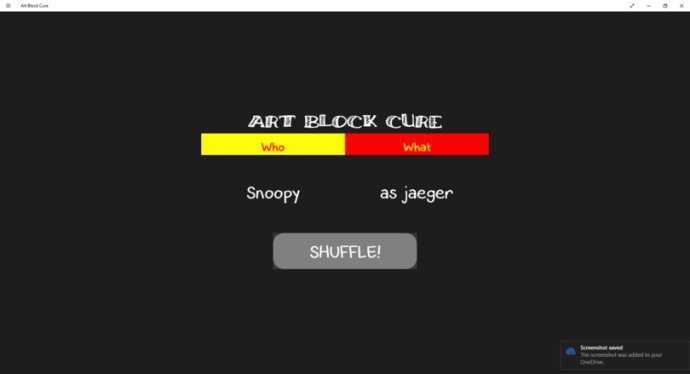 Art Block Cure
