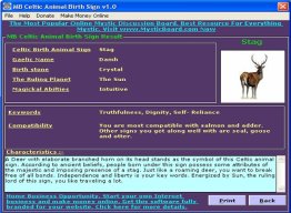 MB Celtic Animal Birth Sign
