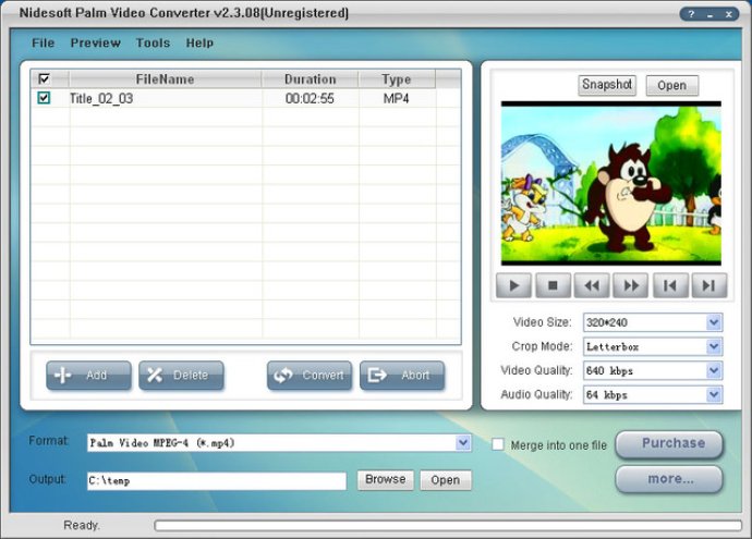 Nidesoft Palm Video Converter Nidesoft Palm Video Converter