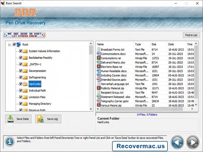 Mac Recovery software for USB drive