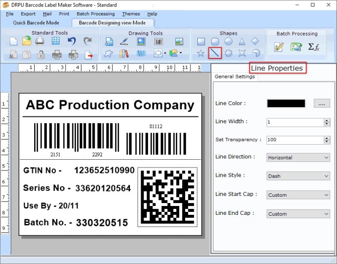 Multiple Barcode Generator Software