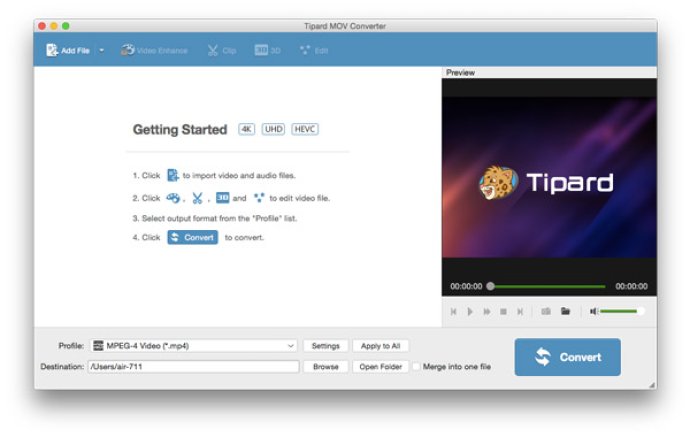 Tipard MOV Converter for Mac