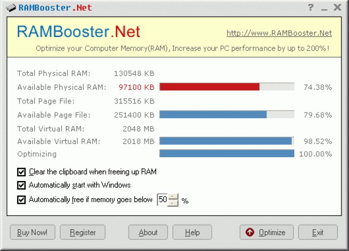 RAM Booster .Net