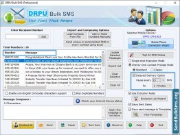 Send Bulk SMS Tool for Professional