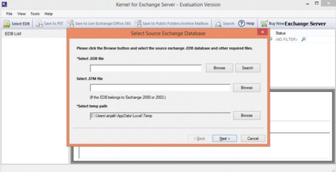 Exchange Server Recovery Tool