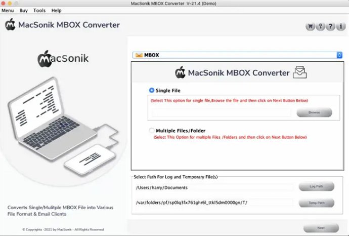 MacSonik MBOX Converter