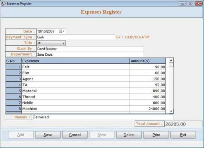 Inventory Bookkeeping Software