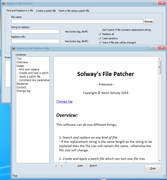 Solways File Patcher