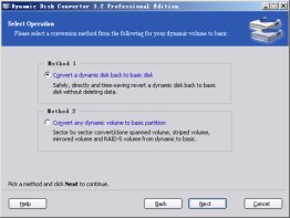 Dynamic Disk Converter Professional Edition