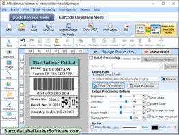 Warehousing Industry Label Utility