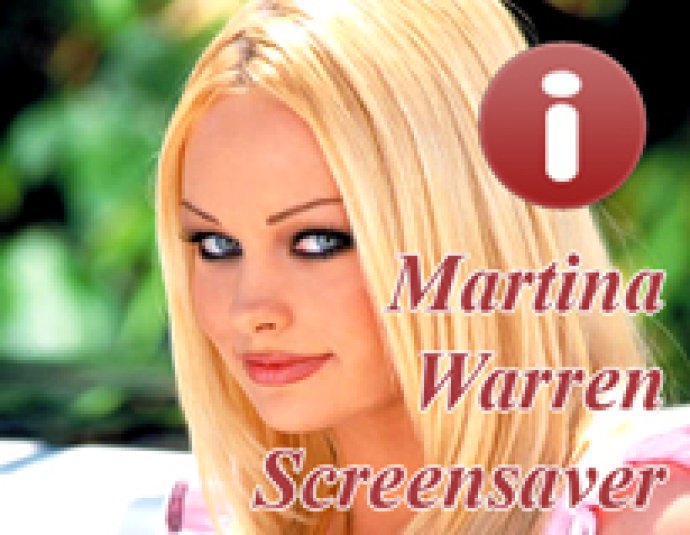Martina Warren Spicy Screensaver